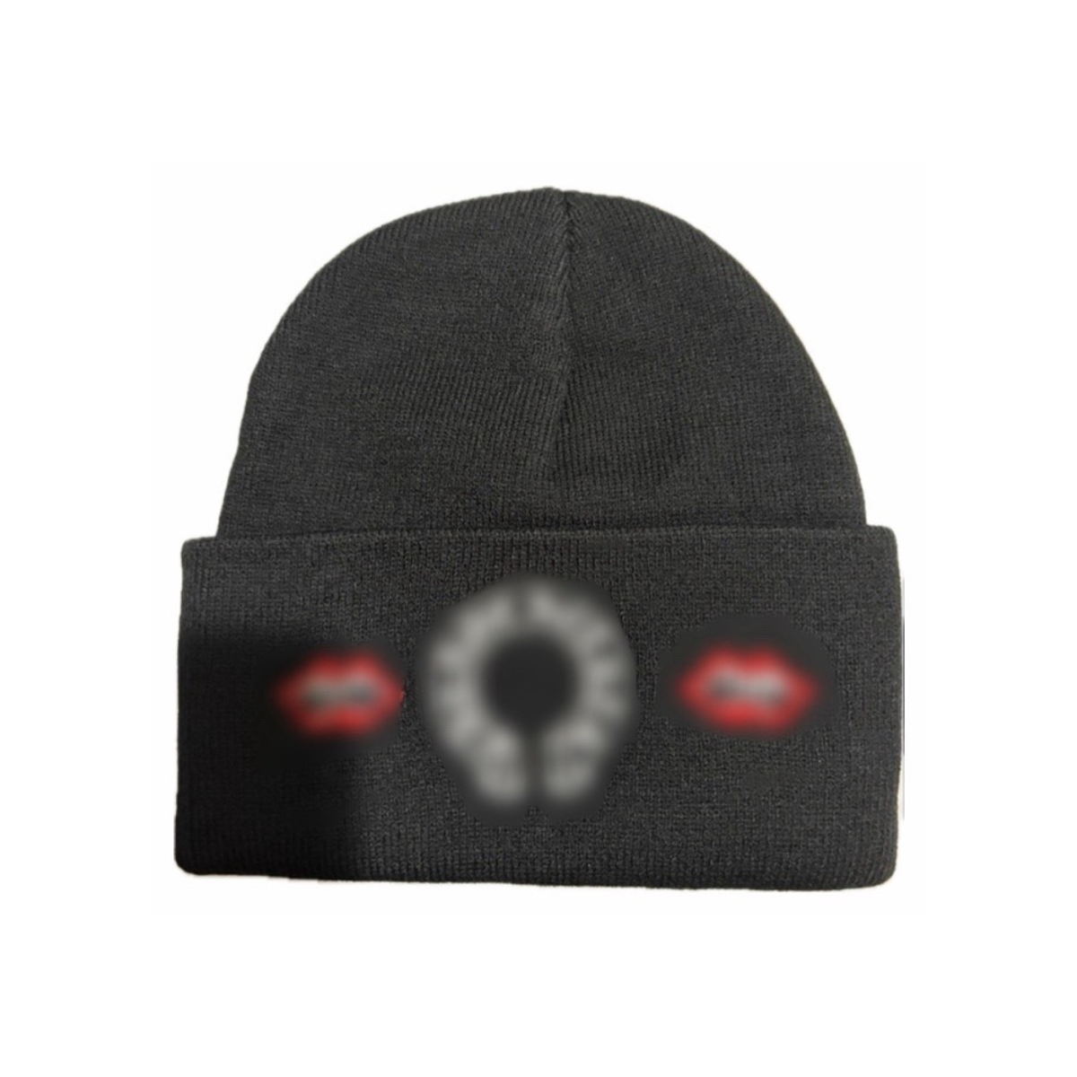 (CH) Red lip Beanie